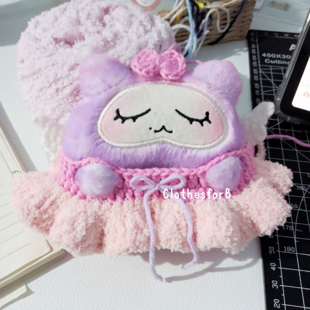 [BACA DESKRIPSI] Kkuru Clothes | Baekhyun EXO Teolaegi Doll Kpop 10cm Crochet Rajut