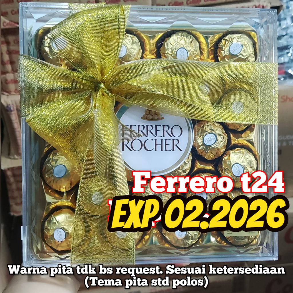 Mamam_Genz Ferrero Cokelat Coklat Ferrero Rocher T24 Ferero Rocher Isi 24 Ferrero T16