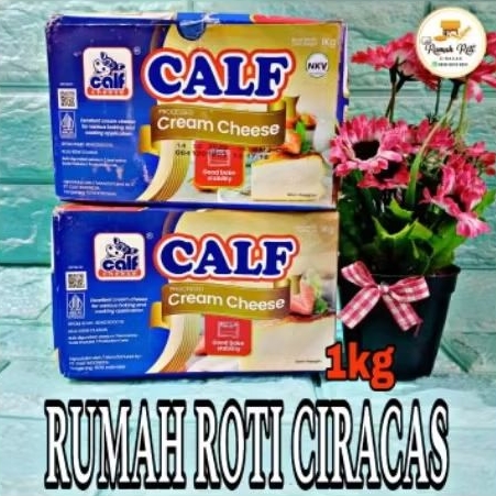 

CALF CREAM CHEESE KEJU KRIM 1KG CHESE PROCESSED KG
