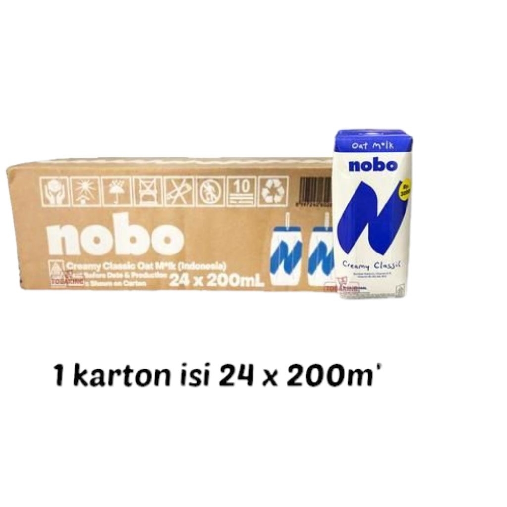 NOBO oat milk creamy Classic 1karton / 24