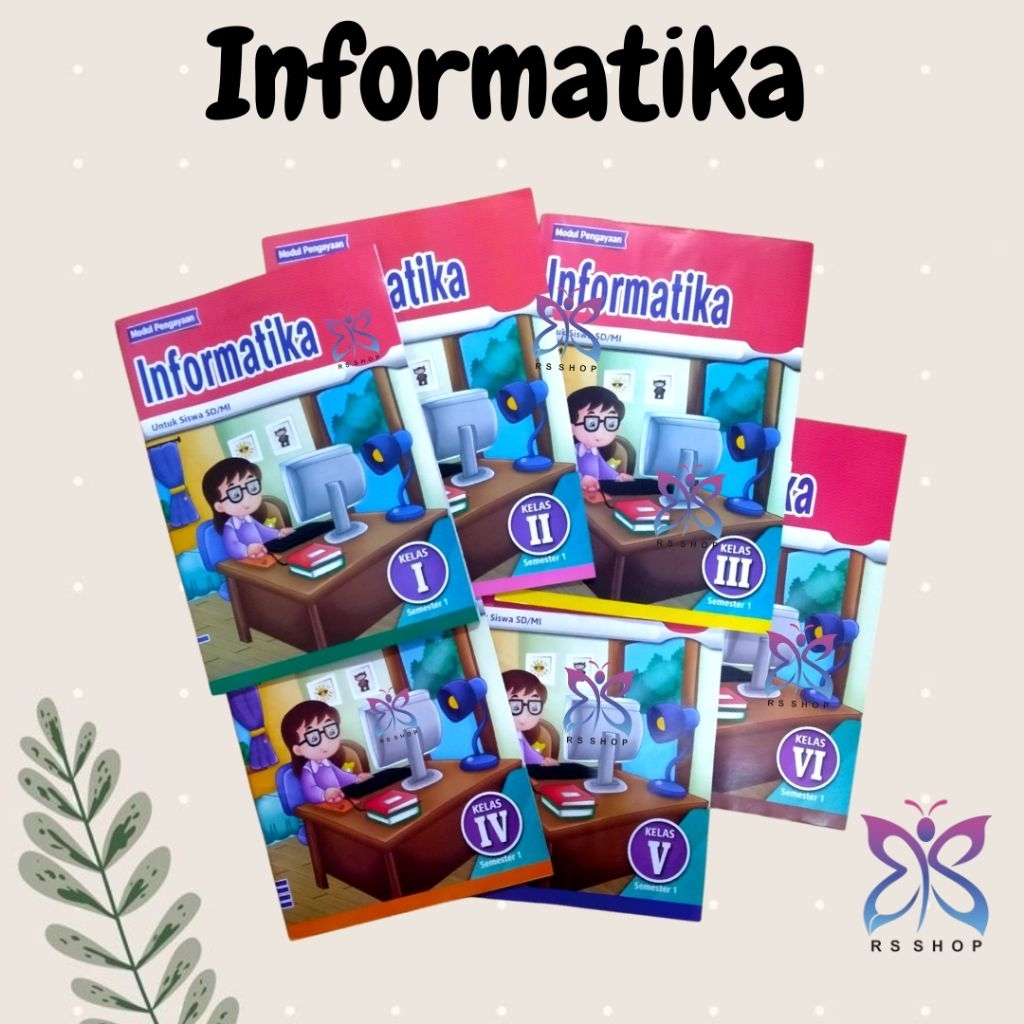 LKS Pindai Informatika Kelas 1,2,3,4,5,6 SD Semester 1 Kurikulum Merdeka "CV. Arya Duta"