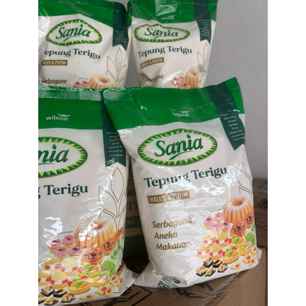 

Sania Tepung terigu 1 kg by wilmar