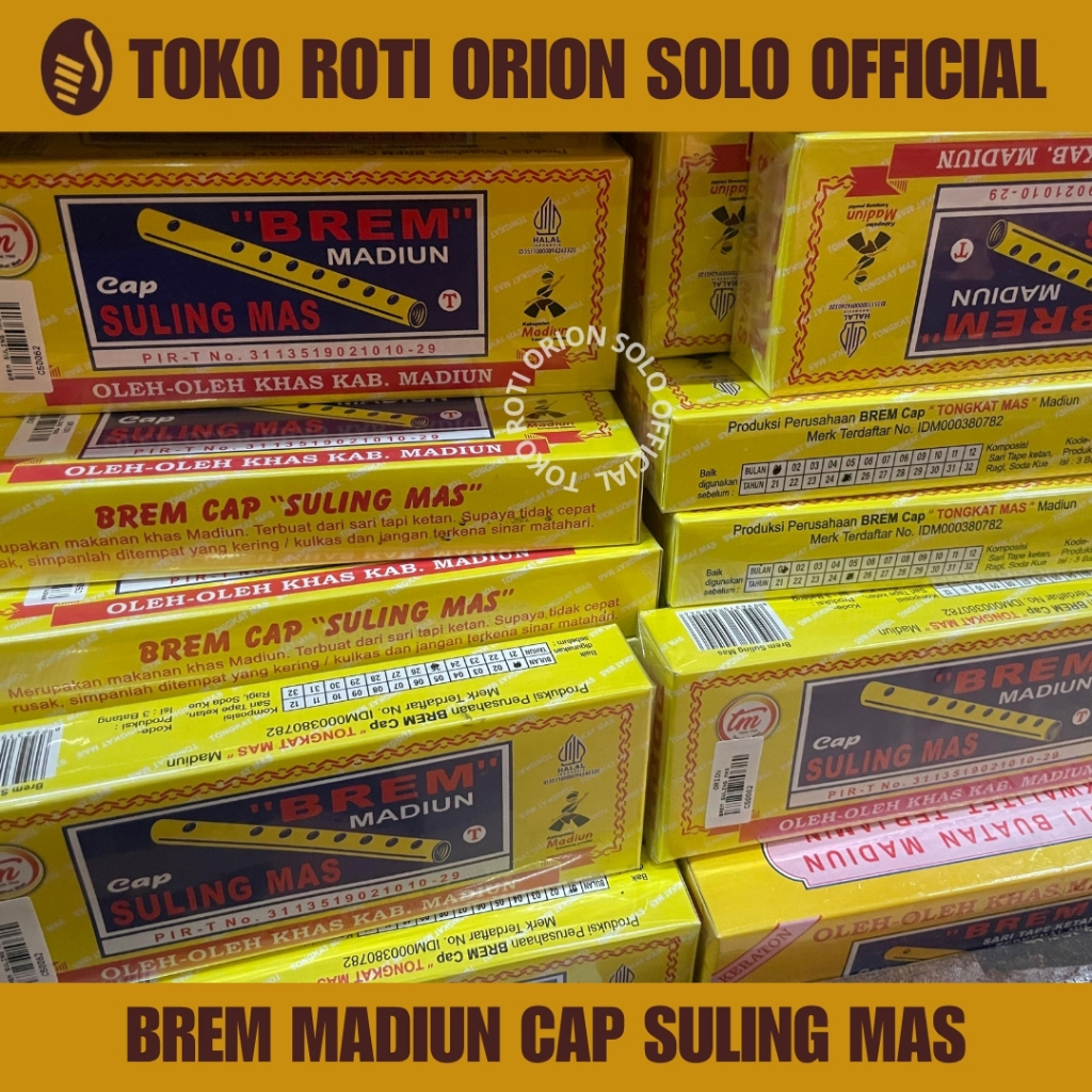 

Brem Madiun Cap Suling Mas - Orion Solo