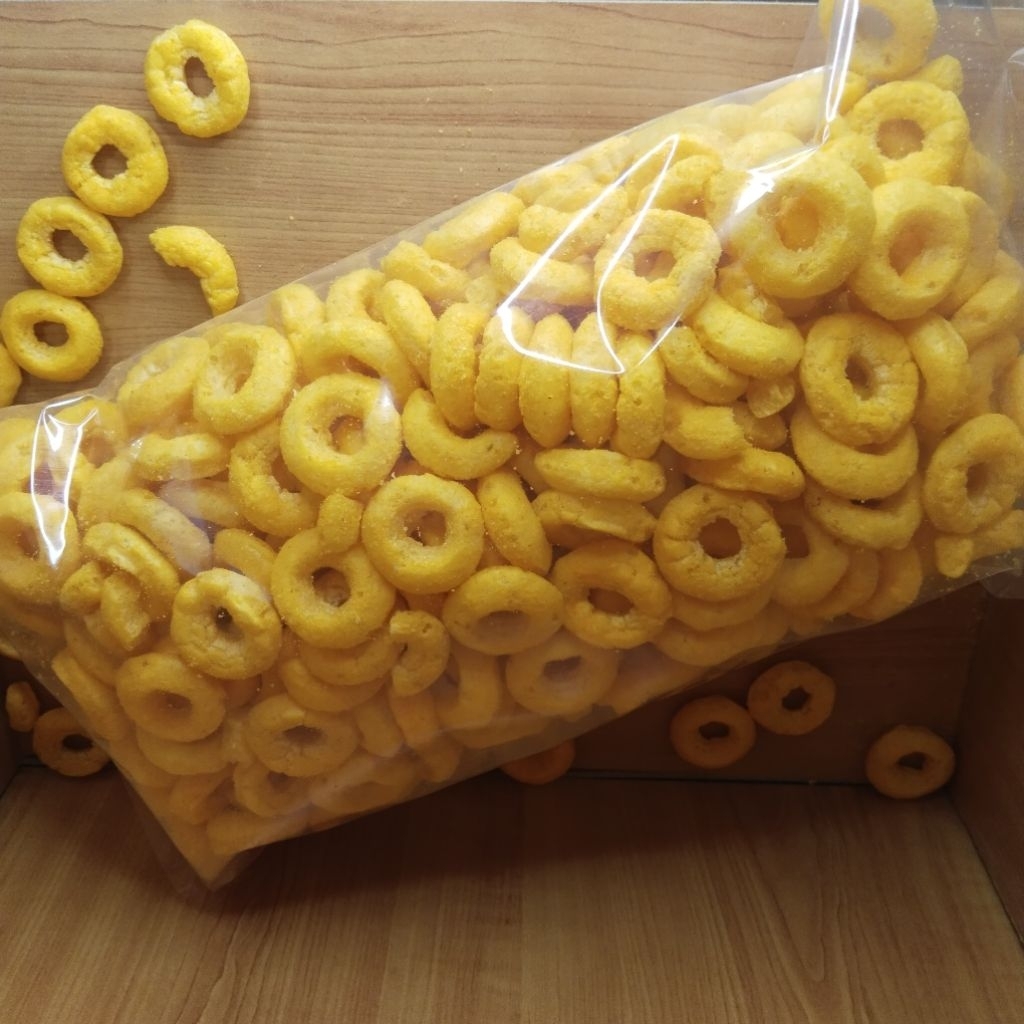 

Cheese Ring 300g | Snack Ring Rasa Keju | Cemilan Rasa Keju | Makanan Ringan Cincin Keju