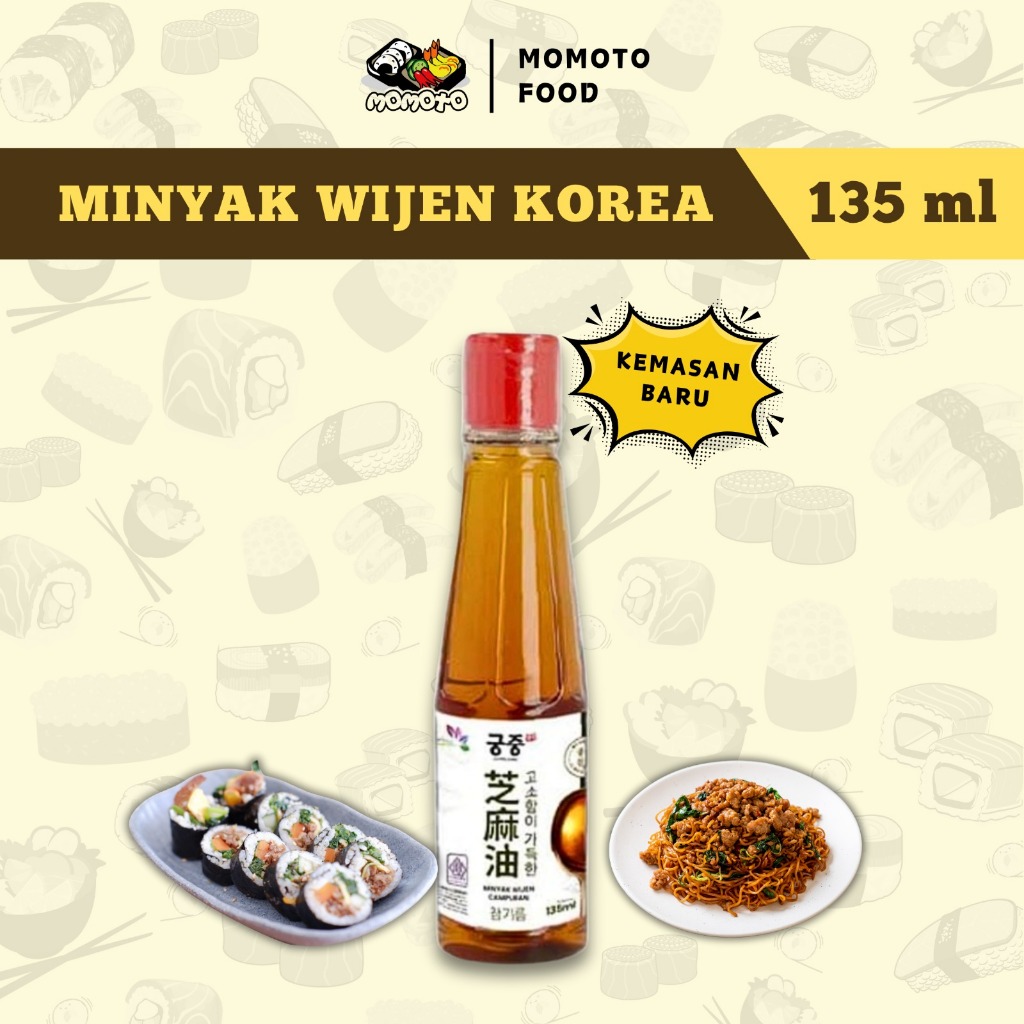 

Minyak Wijen Korea Sushi Gimbap HALAL Java Super Food / Japan Sesame Oil 135 ml