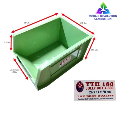 Jolly YTH 183 Box Besar Y-300 Rak Baut Kotak Tempat Aksesoris Hanata Stackable GROSIR Murah MRG