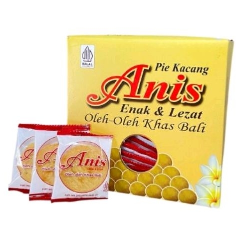 

PIE KACANG ANIS Enaknya Bikin Nagih. Kemasan box isi 50 pcs