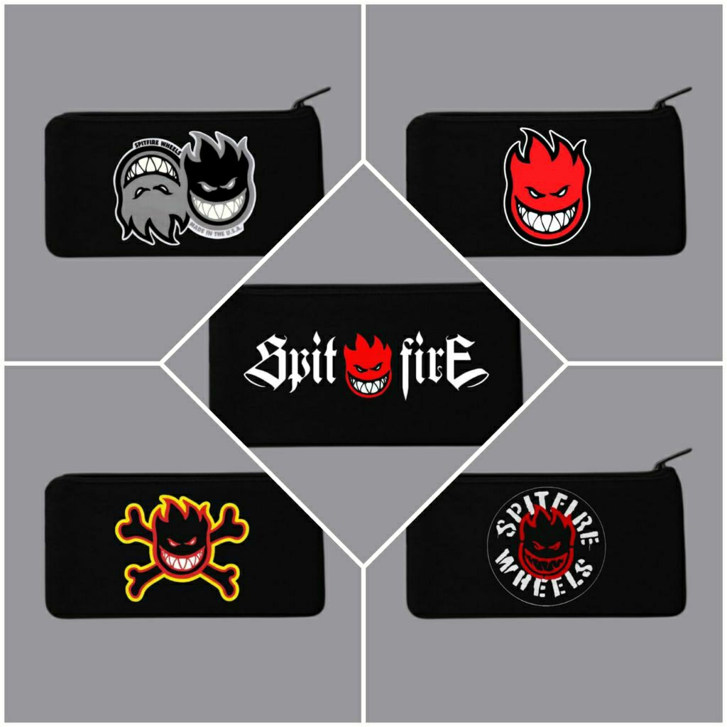 

Tempat pensil spitfire/Tepak spit fire kanvas premium/Tempat alat tulis/Tempat kosmetik/Tempah hp/Tempat dokumen kartu/Pouch