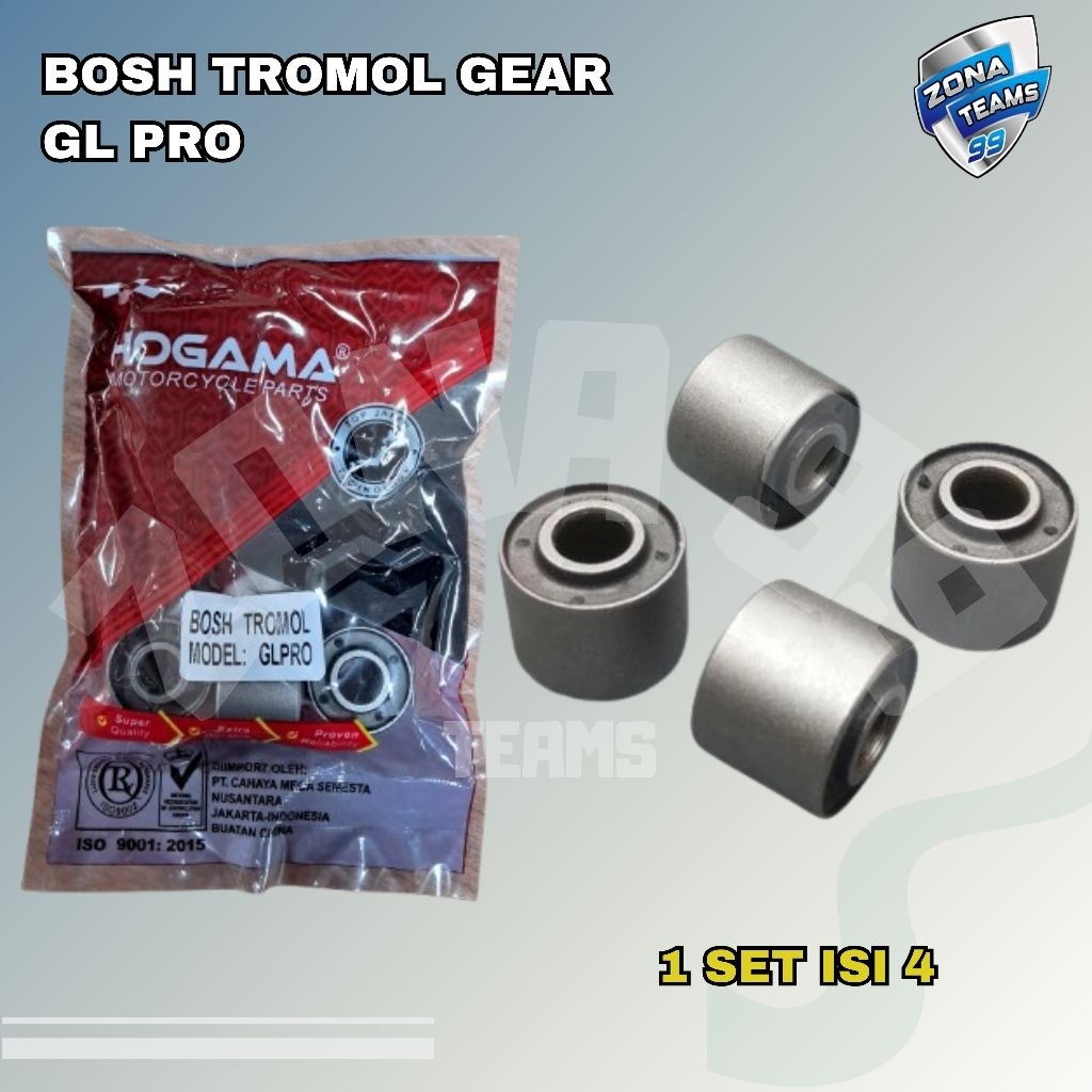 BOS TROMOL GL PRO - DAMPER RR WHEEL SET Bos tromol gear GL Tiger old GL Pro MegaPro GL Max Hogama