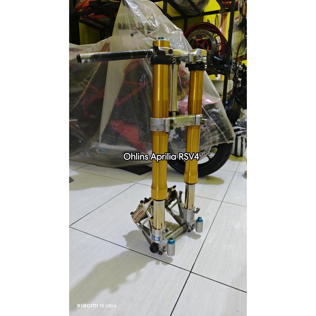 Upsidedown Limbah Moge Aprilia RSV4