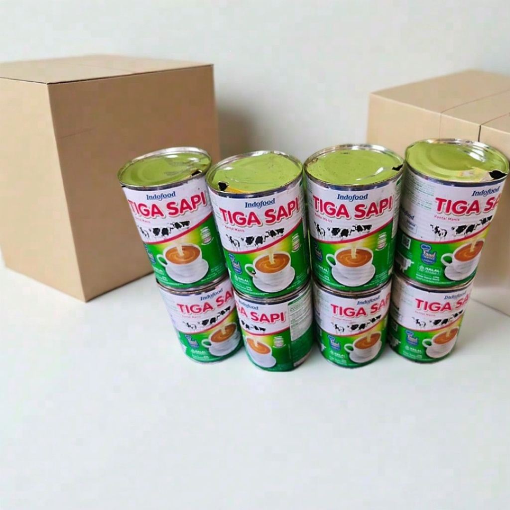 

Kaleng bekas susu / Kaleng Kosong susu untuk kerajinan