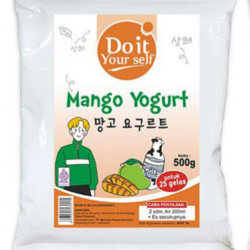 

DIY Powder Mango Yogurt 500gr