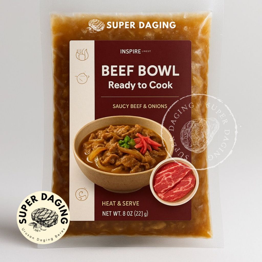 

Single Portion Beef Bowl - Super Daging Bandar Semarang