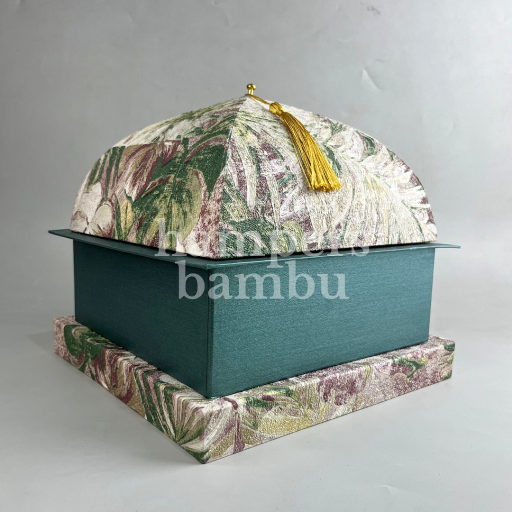 

Box Lebaran Kuba Masjid / Hampers Lebaran / Box Kue Kering 22 x22