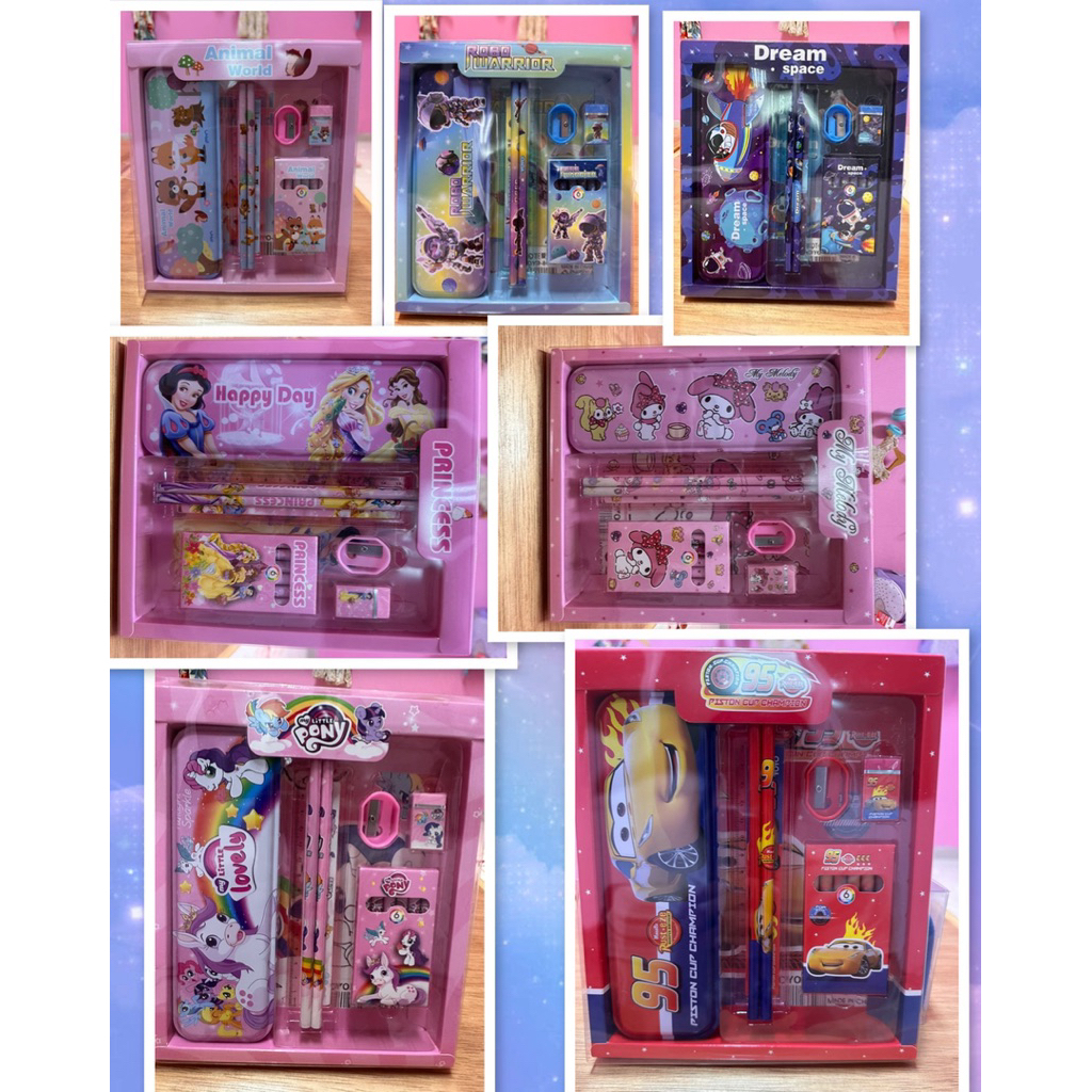 

Kotak Pensil Alat Tulis sekolah Karakter Disney Kuromi my Melody