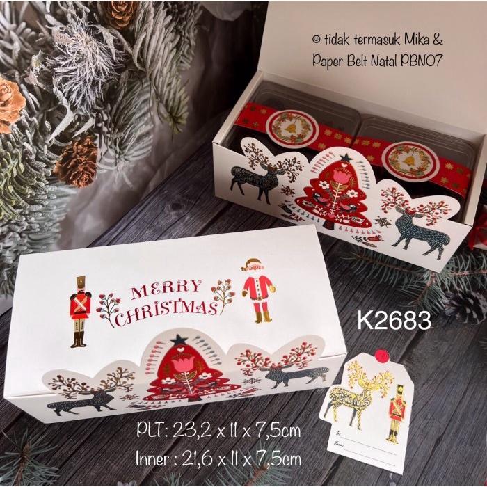 

Box Toples Kotak Cookies Box Cake Parcel Natal Christmas 350gr isi 2