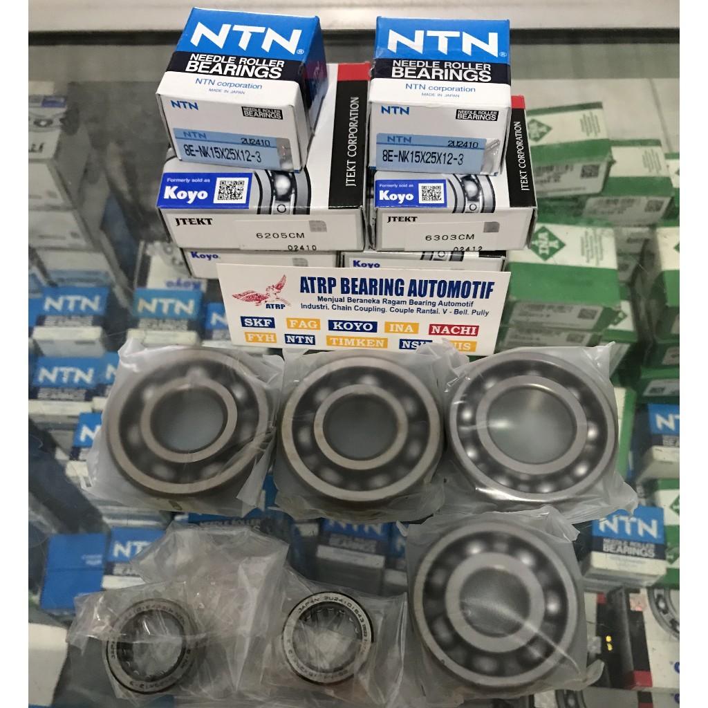BEARING KRUK AS RASIO KOMPLIT SET YAMAHA RX KING KOYO NTN ORIGINAL