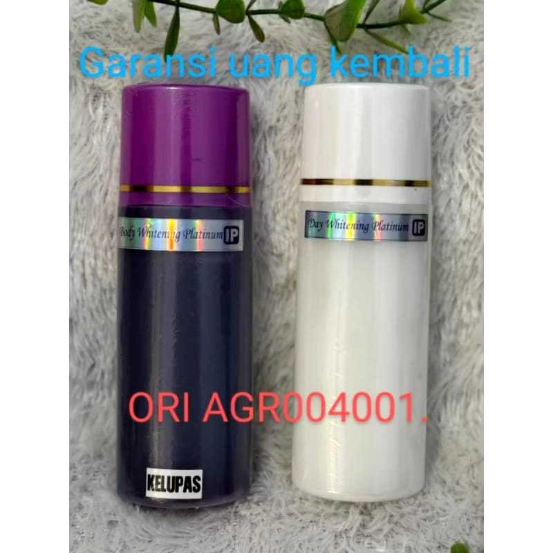 HB body platinum kelupas dosis tinggi (pemutih badan pengelupasan ) HB KELUPAS isi hb siang dan hb m