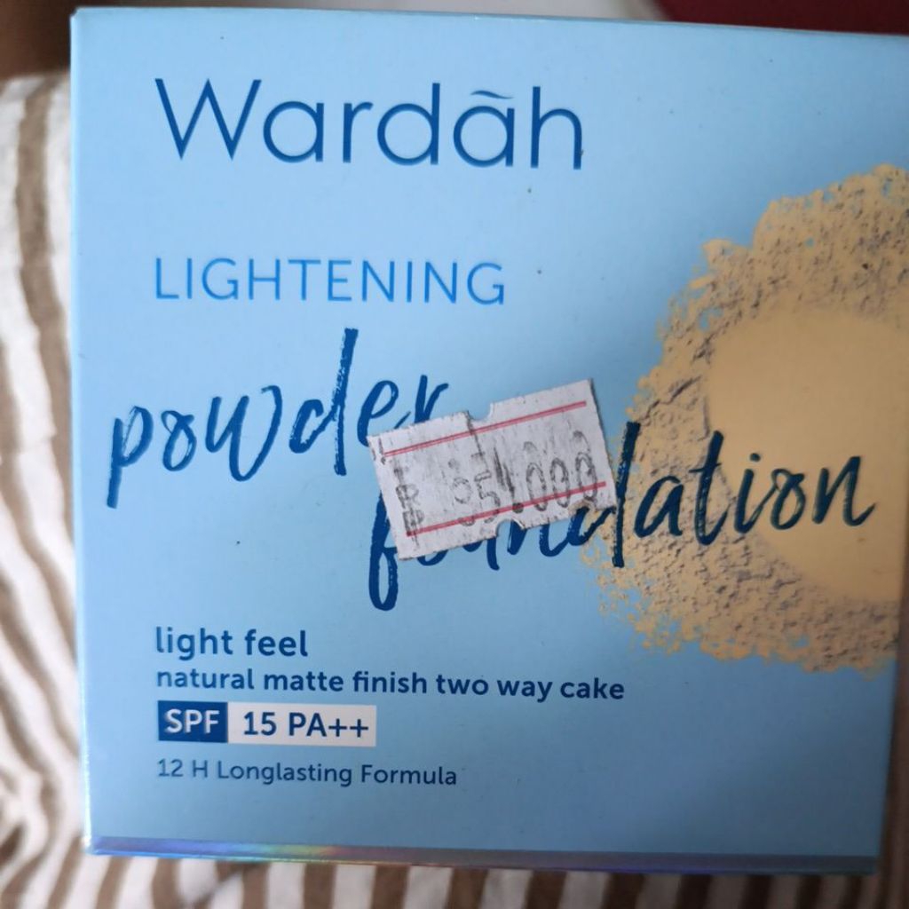 bedak padat wardah