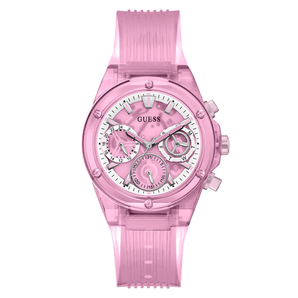 Guess Athena GW0438L2 Transparan Silicone Strap