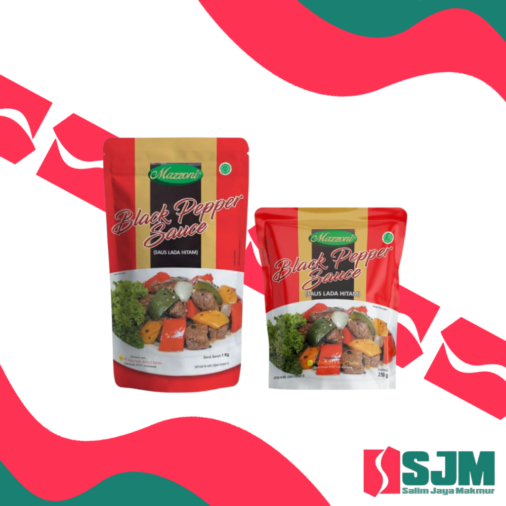 

Mazzoni Saus Lada Hitam - Saus Lada Hitam