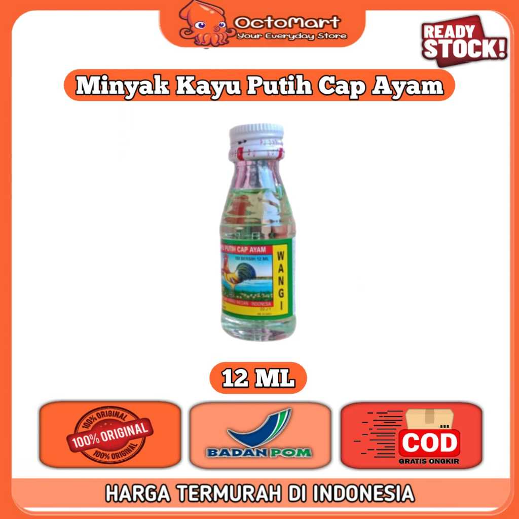Minyak Kayu Putih Cap Ayam 12ml