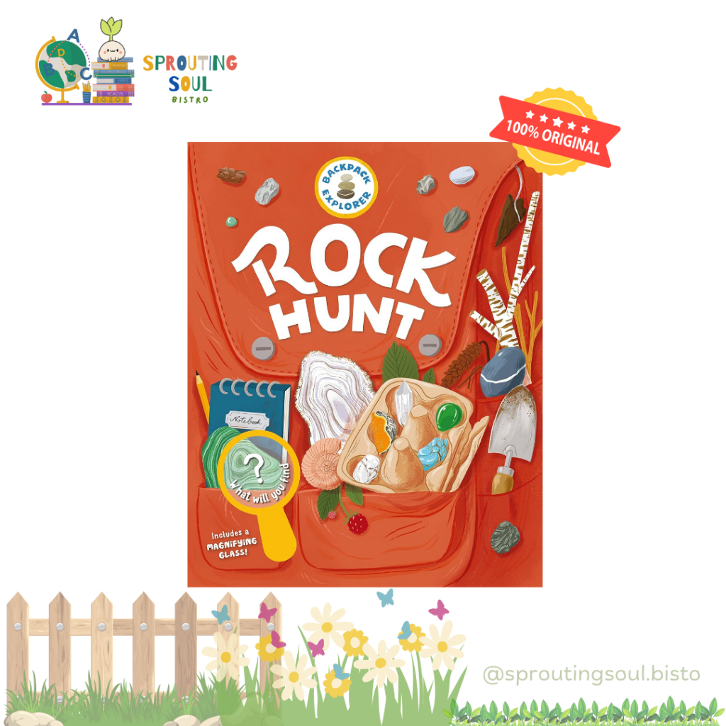 Backpack Explorer Rock Hunt - Hardcover - Hachette