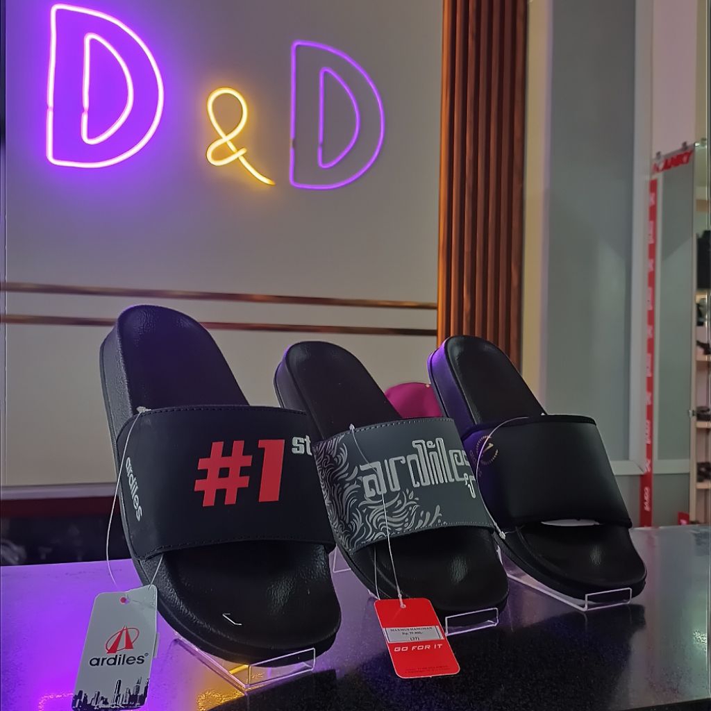 Sandal Selop Ardiles Original Pria Dewasa / Slip On Pria Ardiles Maxmus Ecosport / Sandal Santai Pri