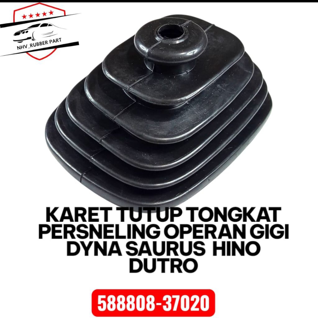 Karet Tutup Tongkat Tuas Gigi Perseneling Perseneleng DYNA SAURUS HINO DUTRO