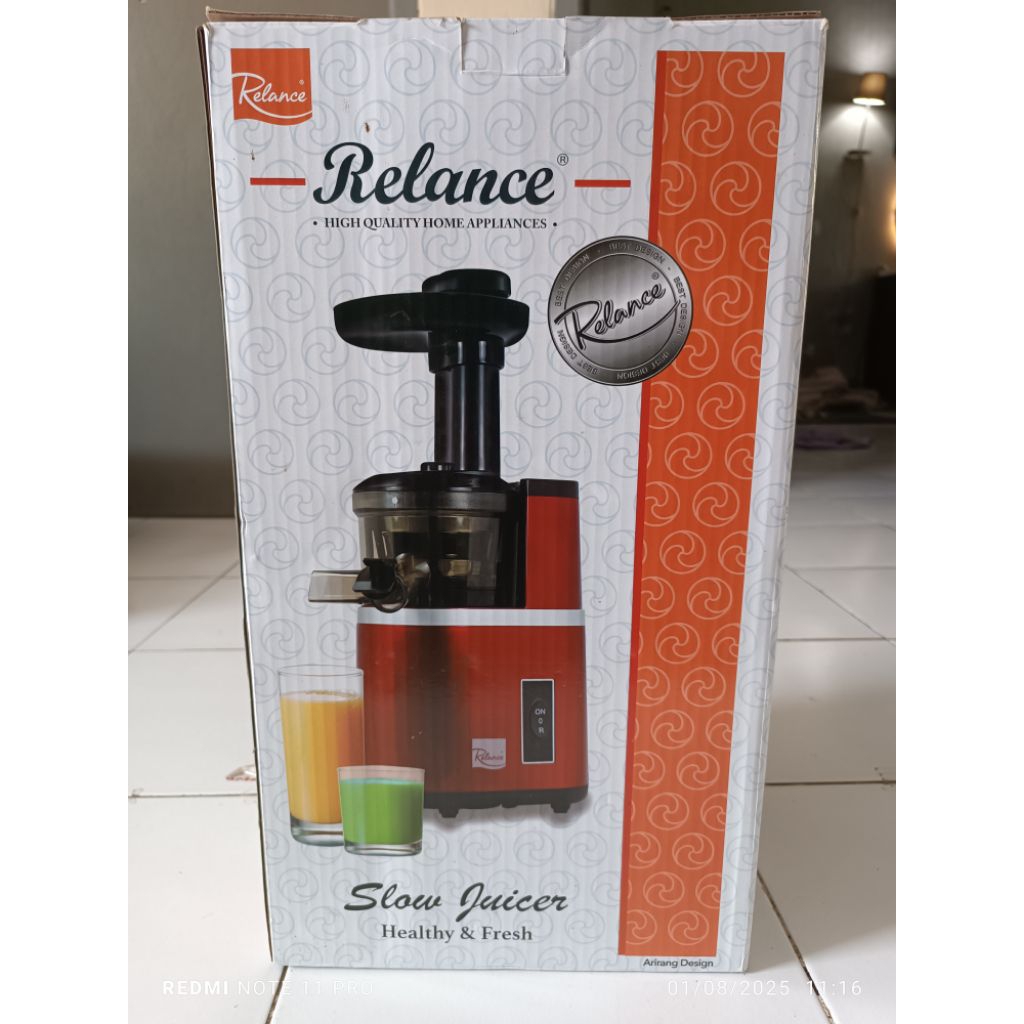 Slow Juicer Relance (Prelove)