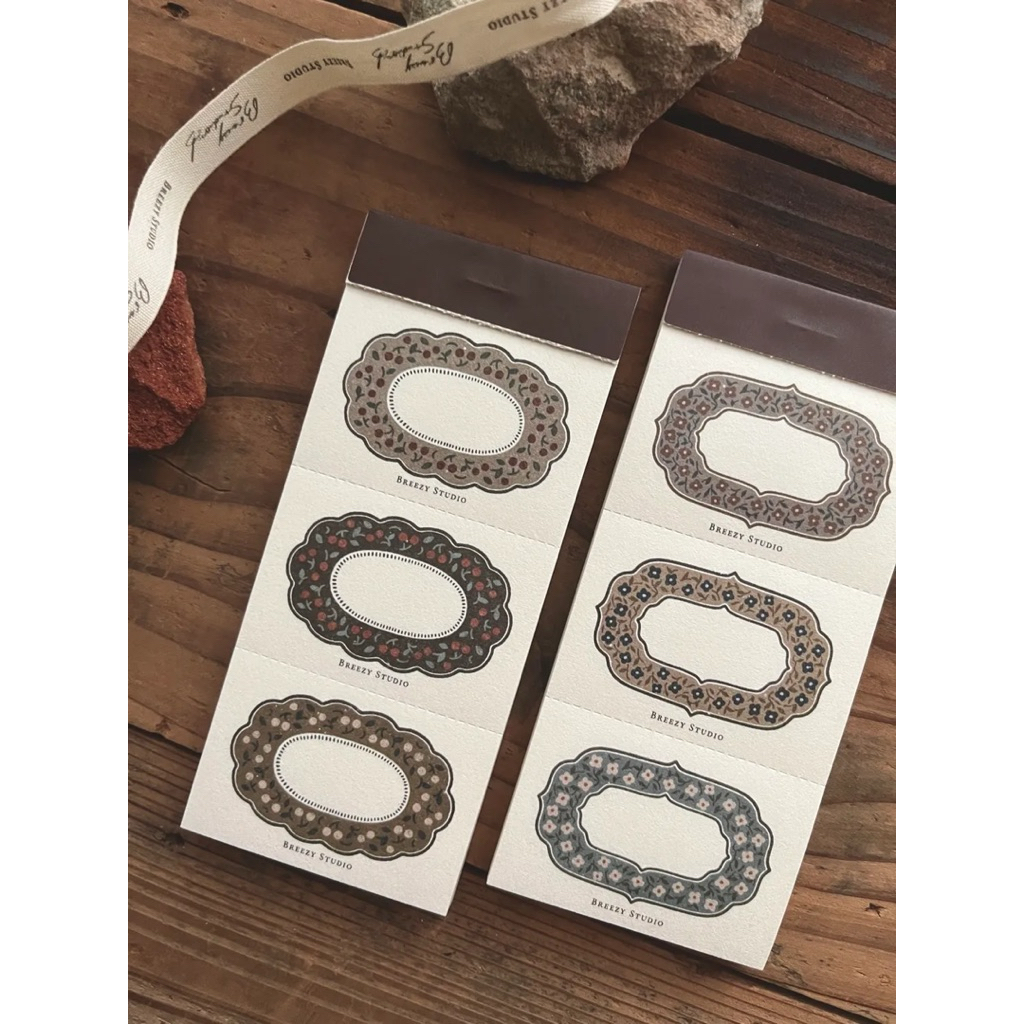 

[Sample 5pcs] Breezy Studio Letter Paper - cherry / ditzy floral