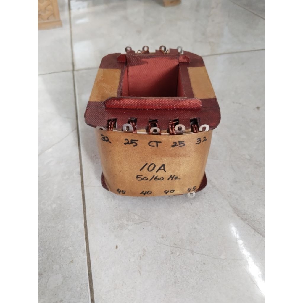 Coil Spol trafo 10amper ct 45 murni(kern 44 x 6,5cm)