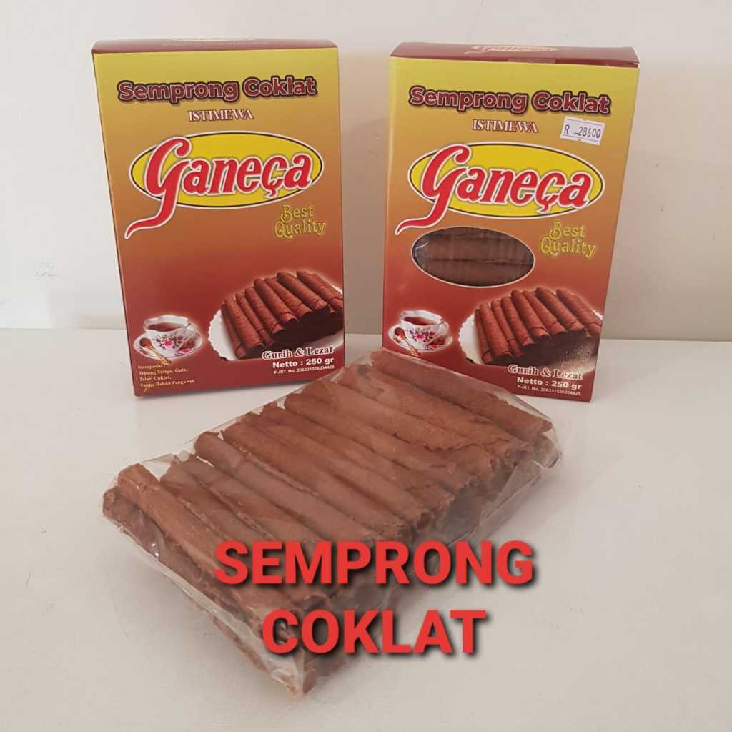 

Ganeca Semprong Coklat 250 gr