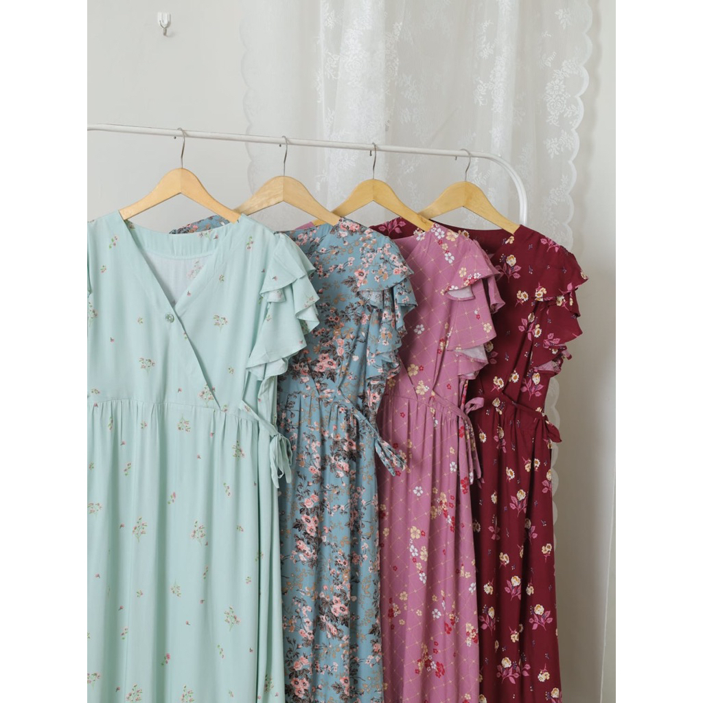 Fatma dress | Homedress | Daster Cantik | Daster Murah | Daster Semata Kaki | Daster Busui