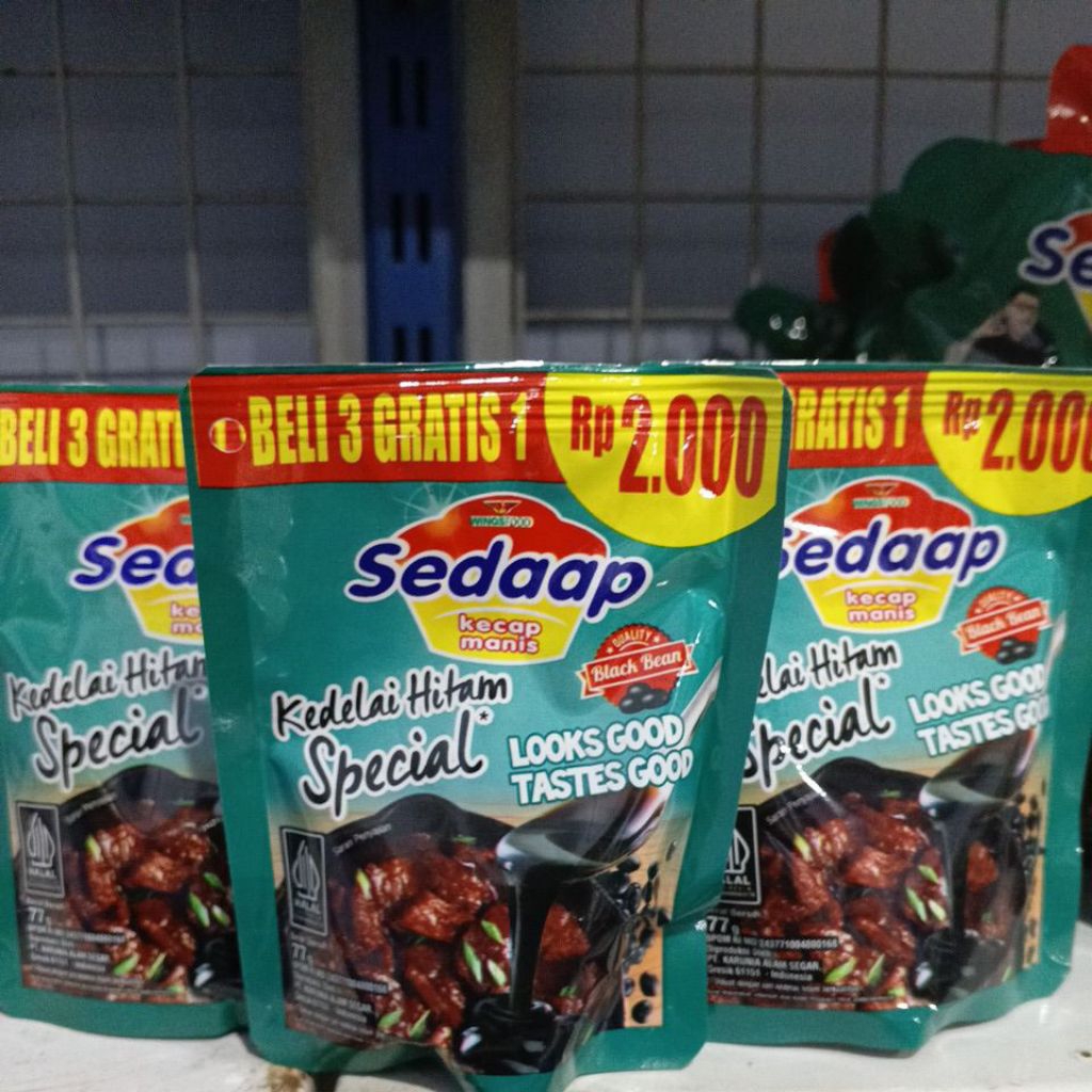 

Kecap sedaap 2.000 12pcs