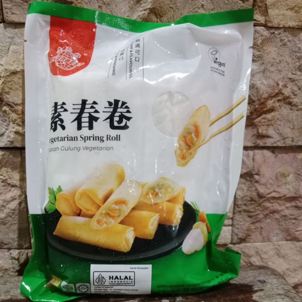 

EVERBEST VEGETARIAN SPRING ROLL 450 gram.