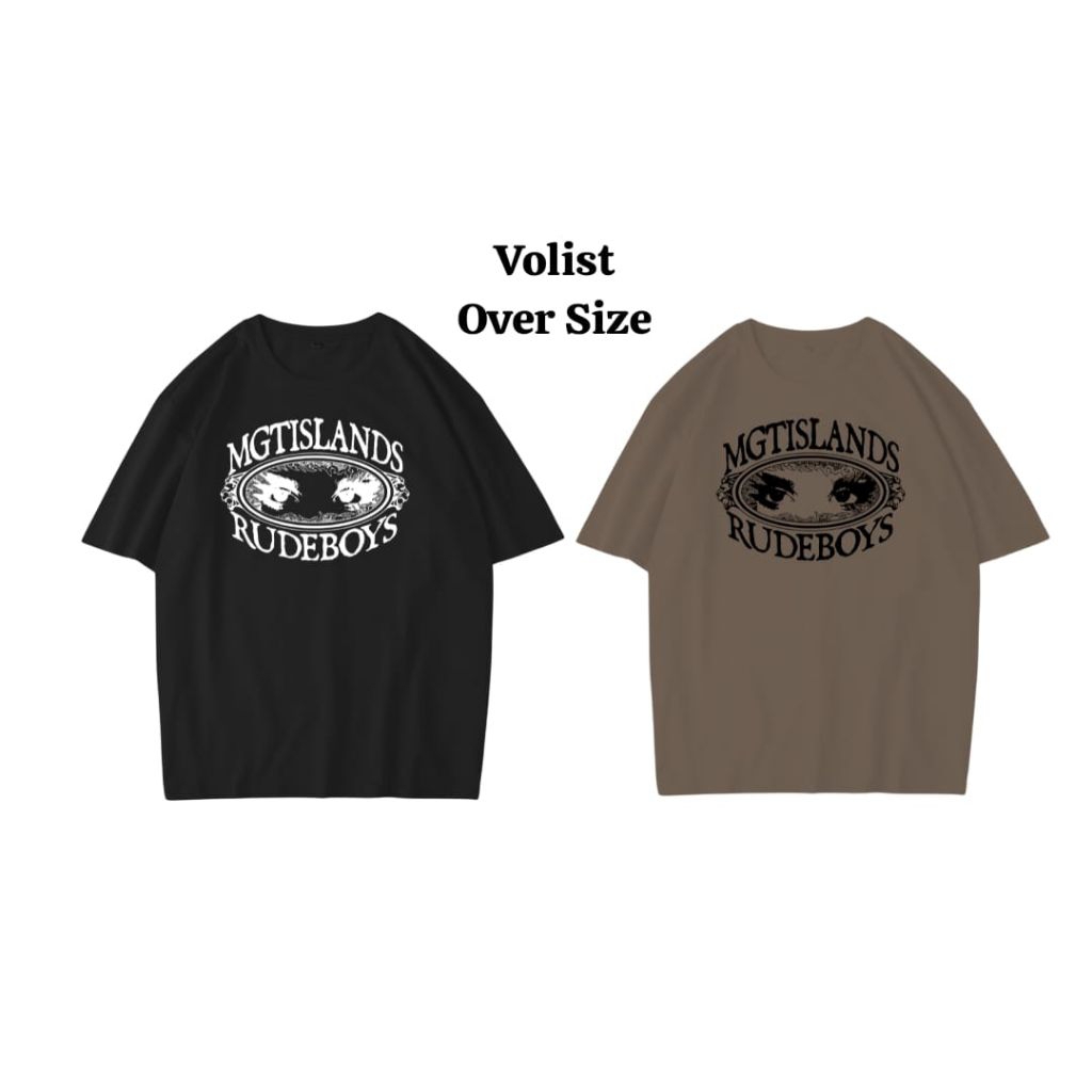 Kaos Oversize Volist Premium Unisex - Katun Combed 24s