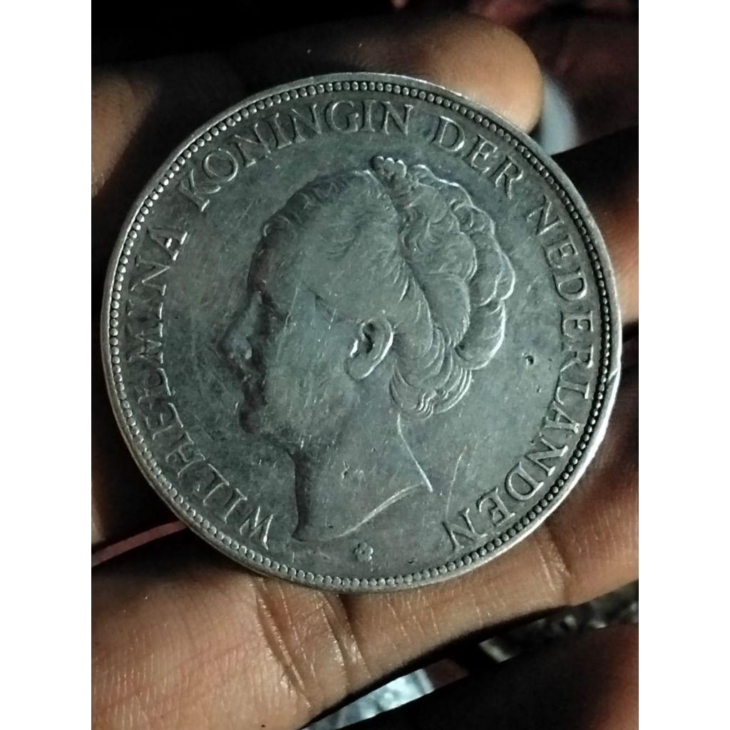 koin gulden wilhelmina