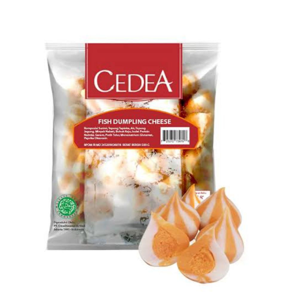 

Cedea Fish Dumpling Chesse 500 gr (Frozen Food)