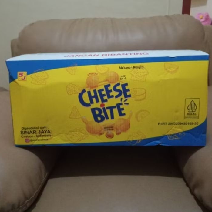 

Ciki Berhadiah Cheese Bite 1 Dus 40 Pcs