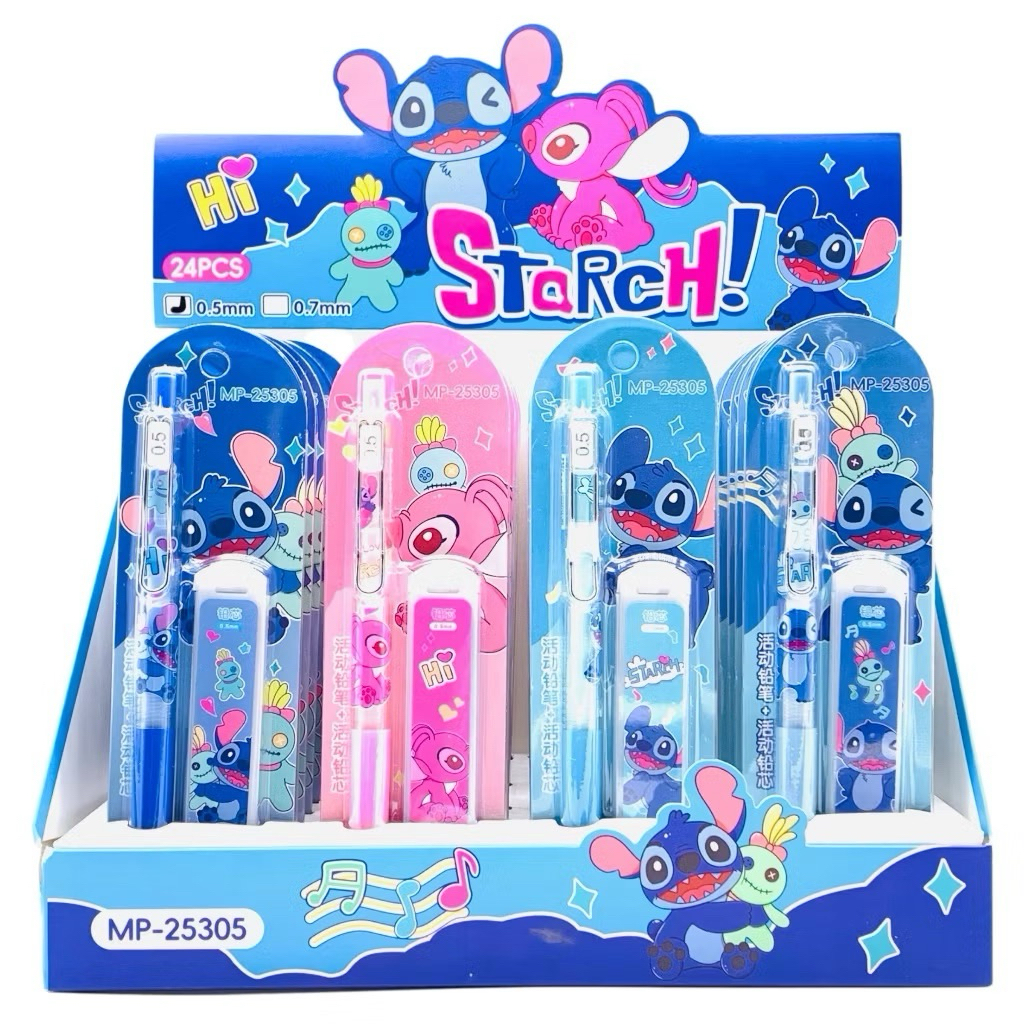 

PENSIL MEKANIK + REFILL STITCH (0,5mm) / PENCIL CETEK