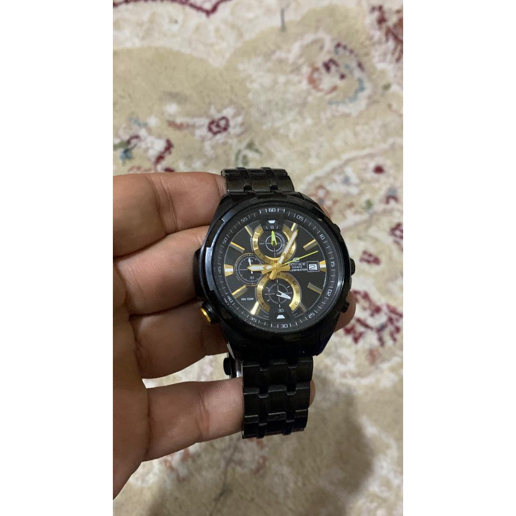 jam tangan edifice efr 536 ori black