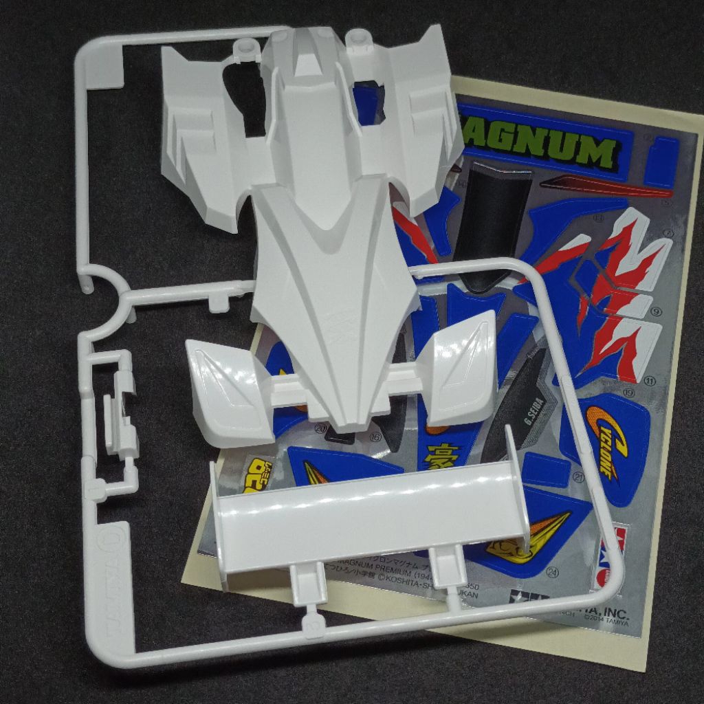 tamiya body cyclone magnum premium