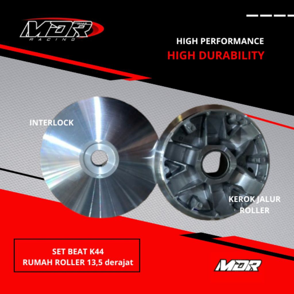 rumah roller bubut set K44 13,5 derjat