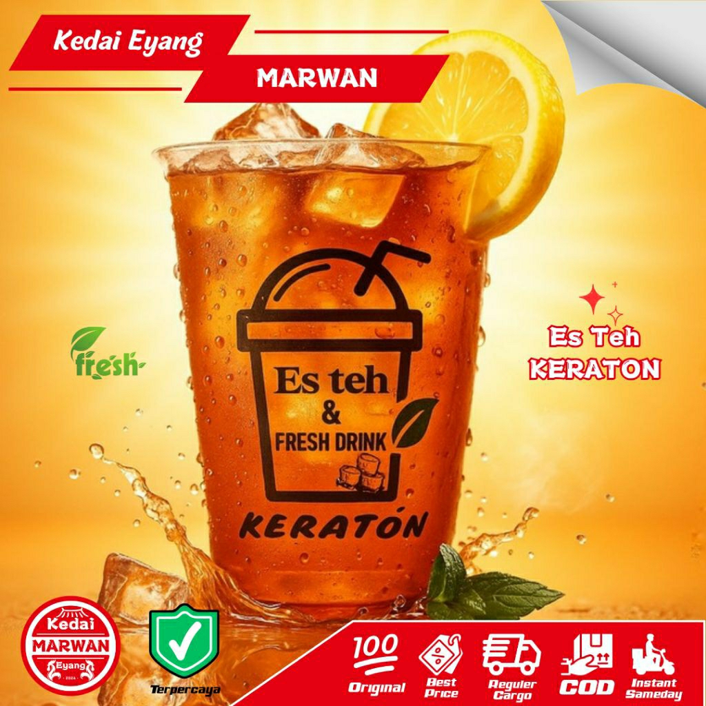 

ES TEH KERATON DENGAN GULA ASLI 100% MINUMAN TEH SOLO