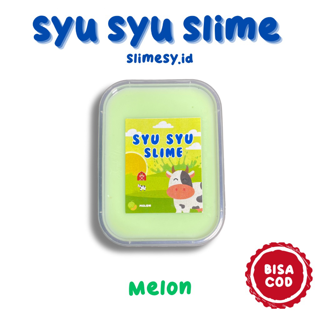 BISA COD SLIME SUSU MELON | SUSU SLIME | SLIME SUSU | SLIME MURAH | MILK SLIME | ULTRAMILK SLIME | T