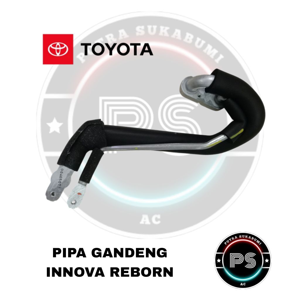 PIPA GANDENG EVAPORATOR BELAKANG AC MOBIL TOYOTA INNOVA REBORN KWALITAS TERBAIK