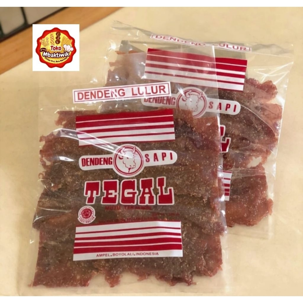 dendeng lulur cap tegal 250 gram dendeng sapi cap tegal 250 gram dendeng sapi lulur cap tegal 250 gr