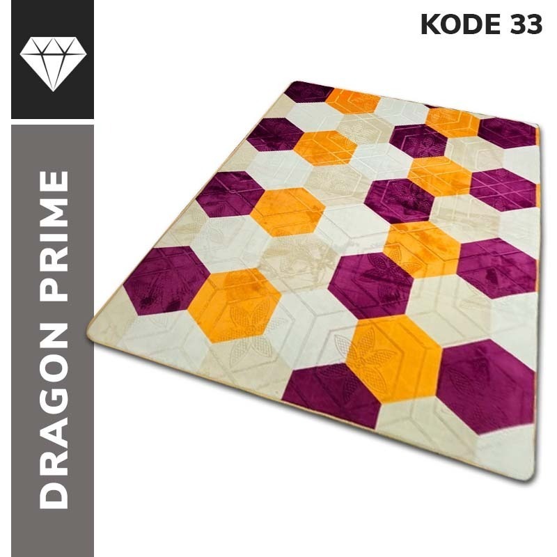 (Kode 33) Karpet Busa Malaysia Dragon Prime