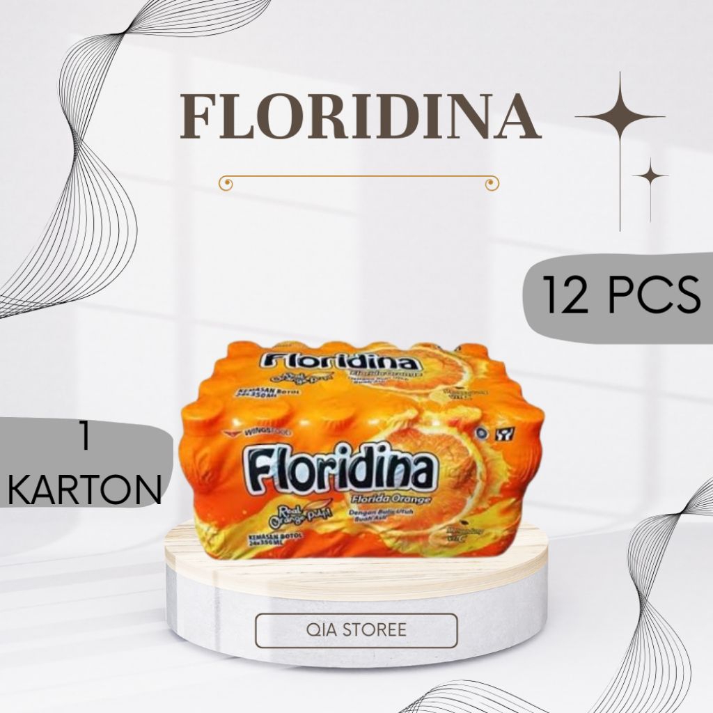 

FLORIDINA orange 350 ml 1 Slop Isi 12 Botol